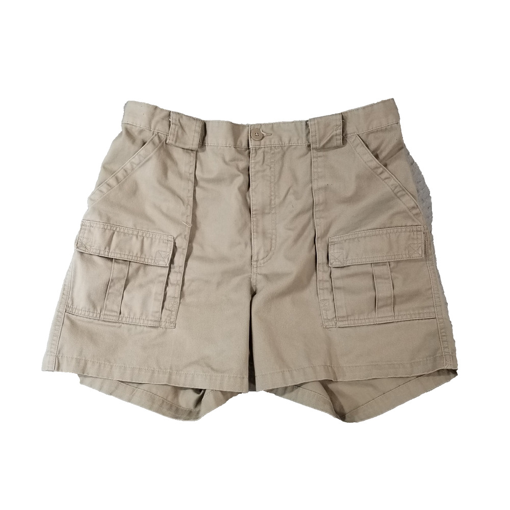 Weekender Cargo‎ Shorts Mens 40 Khaki Tan Multiple Pockets Outdoors Workwear
